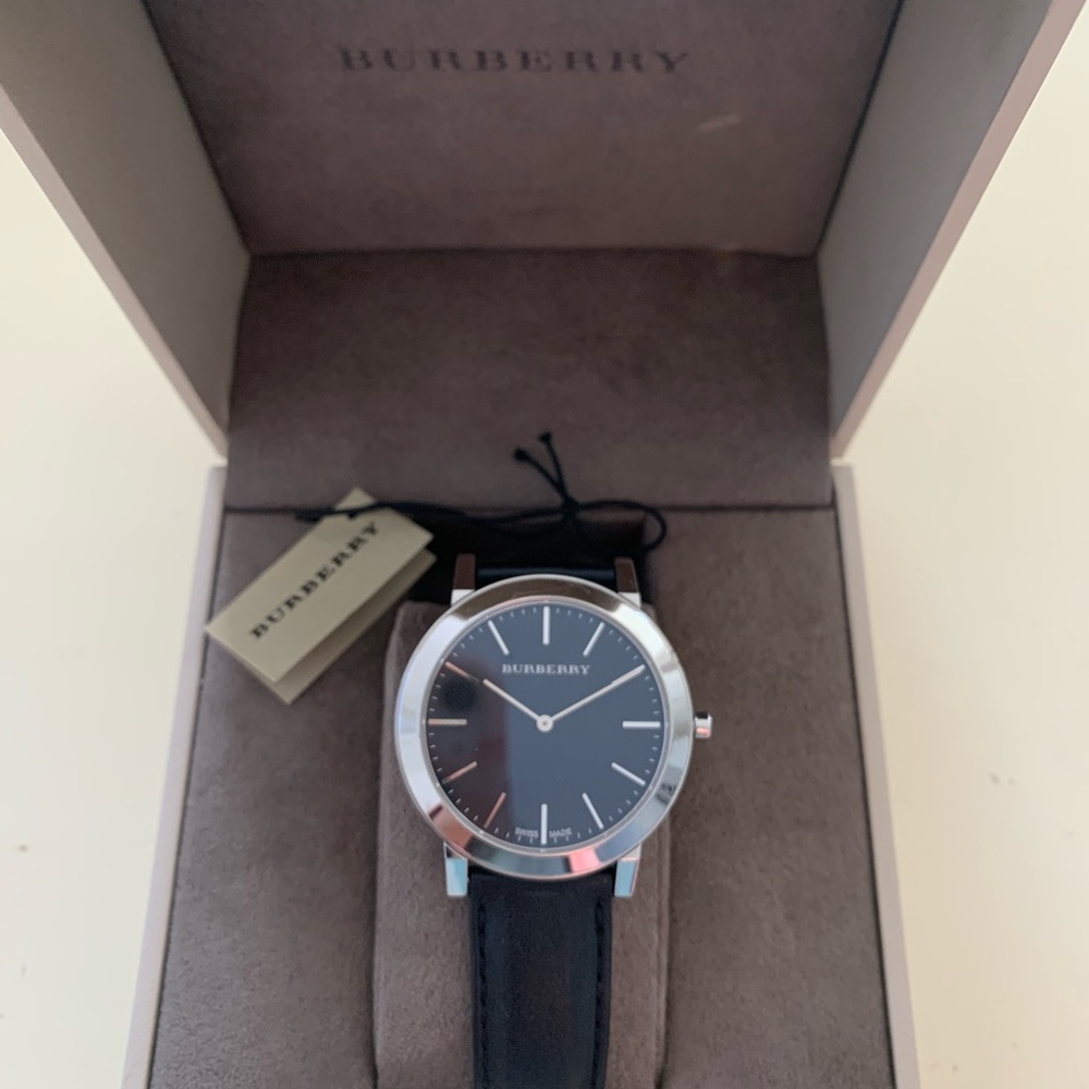 Men’s Burberry Watch.  Excellent Condition. Authentic .
